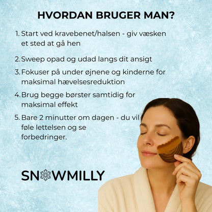 Milly GloBørste - Farvel hævet ansigt﻿
